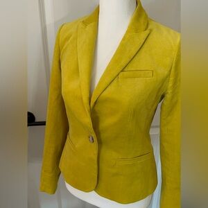 Banana Republic Yellow Blazer